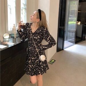 Boutique Graffiti black Dress